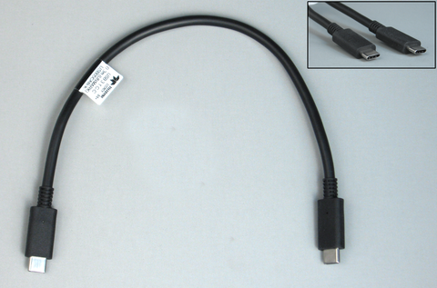 USB05CAB-X - Cable USB 3.1 C to C, 0.3m (UNMARKED)